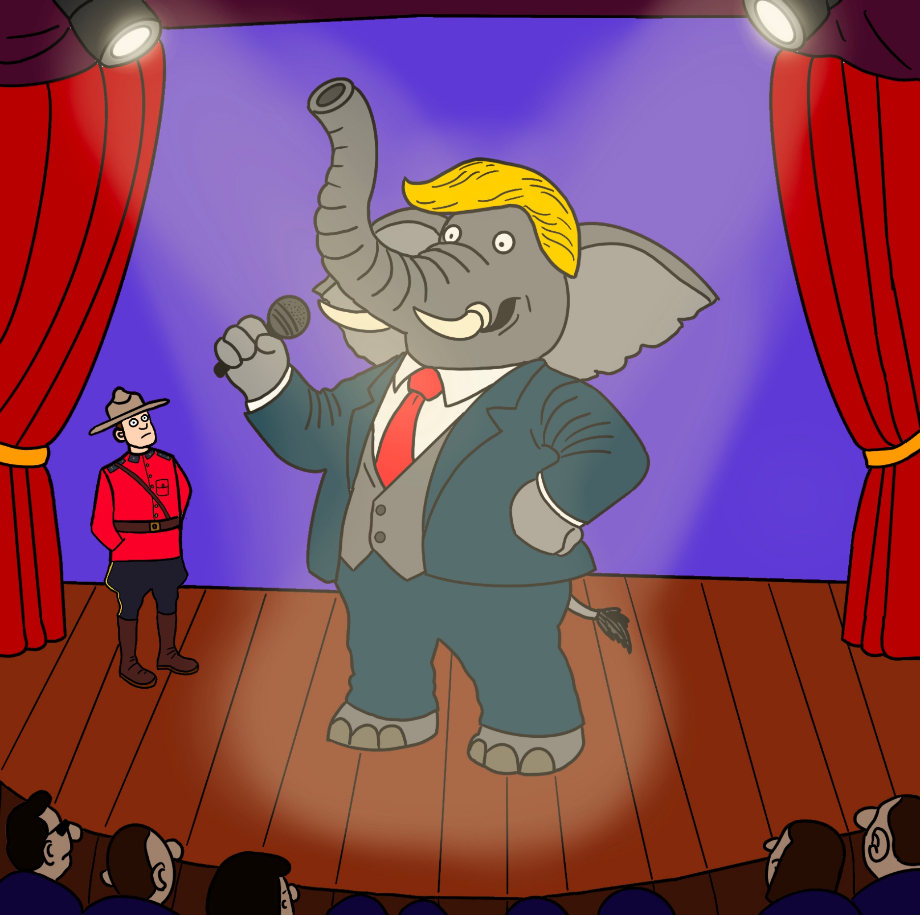 Sleeping with the Elephant: Canadian Apathy and the Indomitable Interest in American Politics