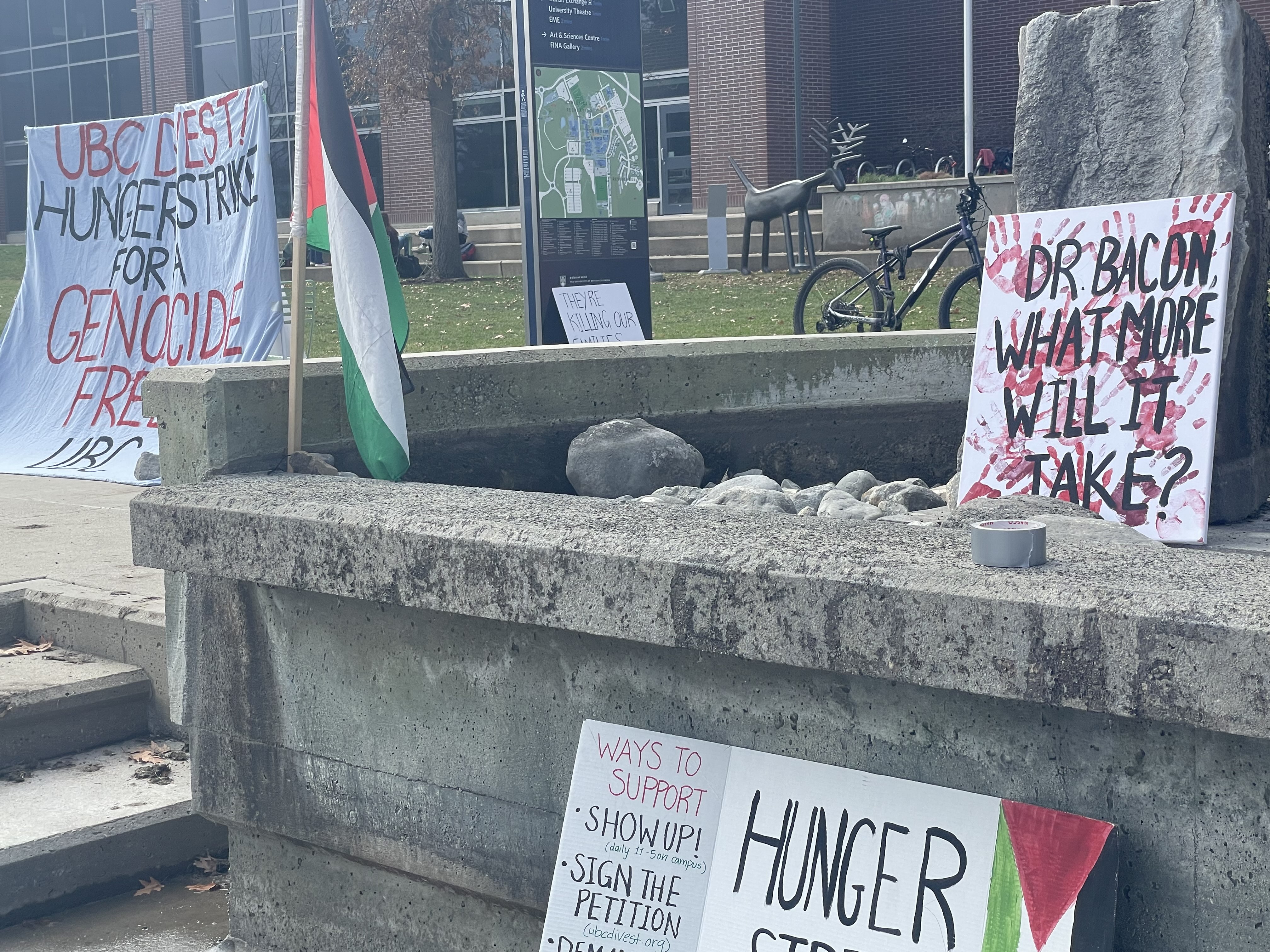 UBC Hunger Strike for Palestine